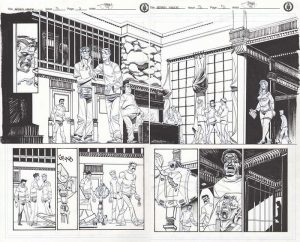 Arkham Manor Issue 3 p.02-3 by Shawn Crystal