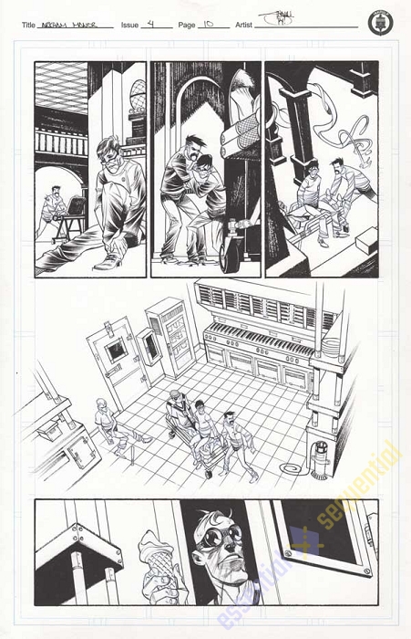 Arkham Manor Issue 4 p.10 by Shawn Crystal