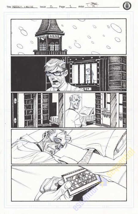 Arkham Manor Issue 5 p.01 by Shawn Crystal