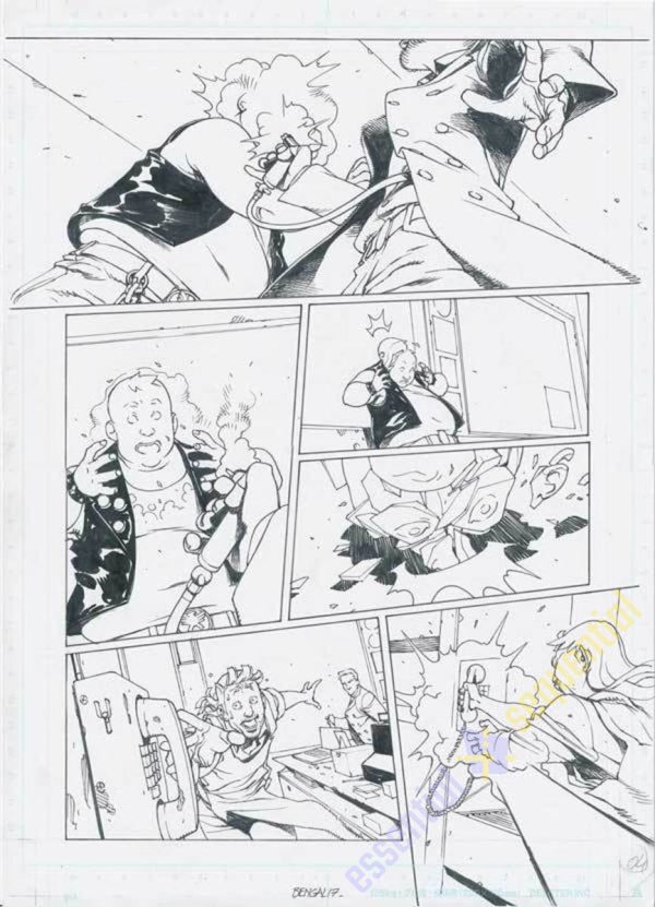 Death or Glory #1 Page 4 by Bengal