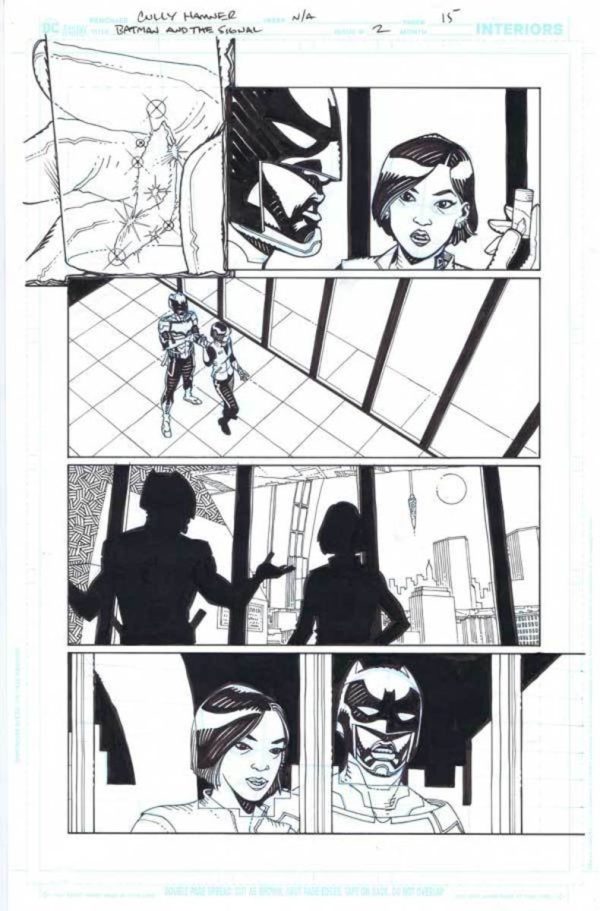 Batman and the Signal #2 p.15 by Cully Hamner