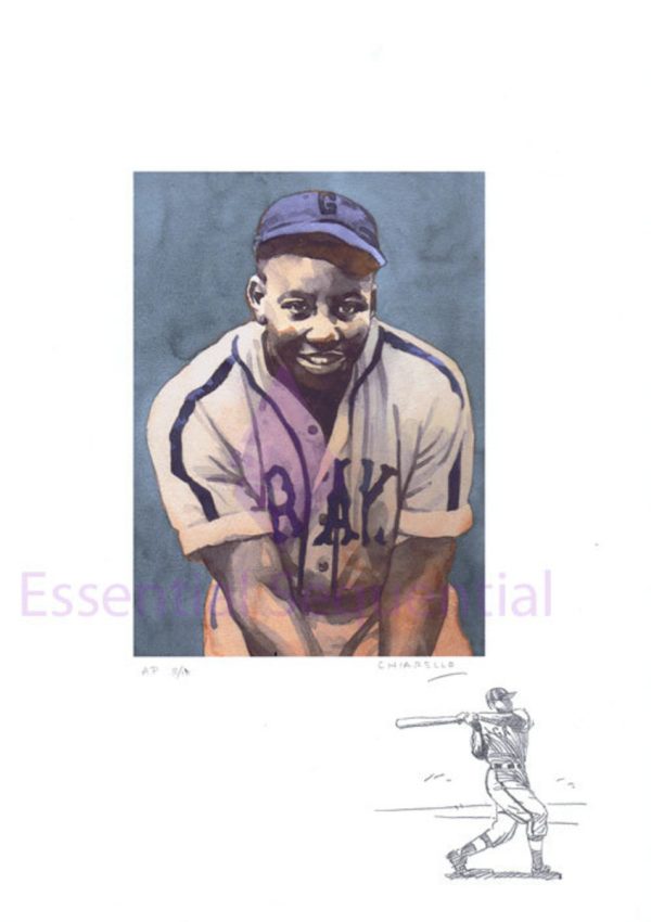 Josh Gibson Artist Proof #3 of 10 by Mark Chiarello