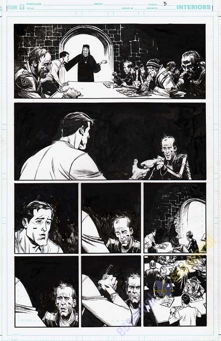 Batman Black & White Iss. 5.p.5 by Andrew Robinson