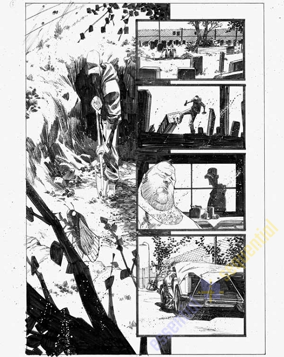 Batman Issue 34 p.05 by Matteo Scalera