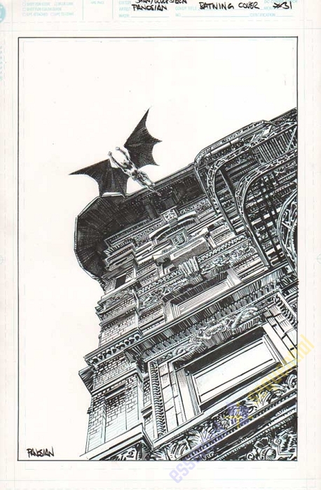 Batwing #31 Cover by Dan Panosian