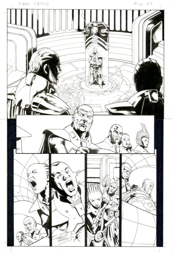 Final Crisis #1 p.27 by JG Jones