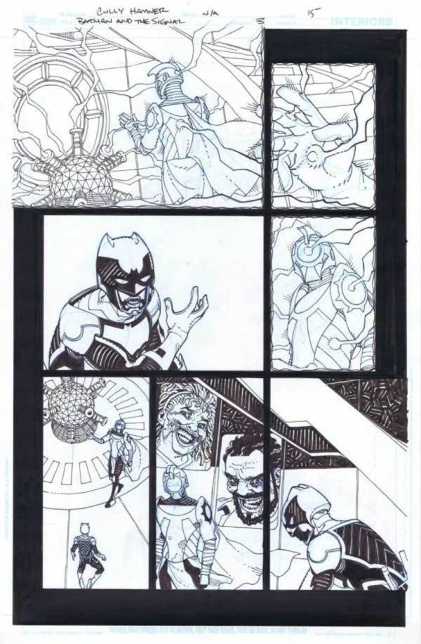 Batman and the Signal #3 p.15 by Cully Hamner