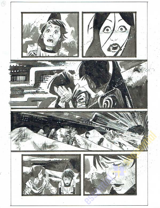 Black Science Issue 13 page 16 by Matteo Scalera