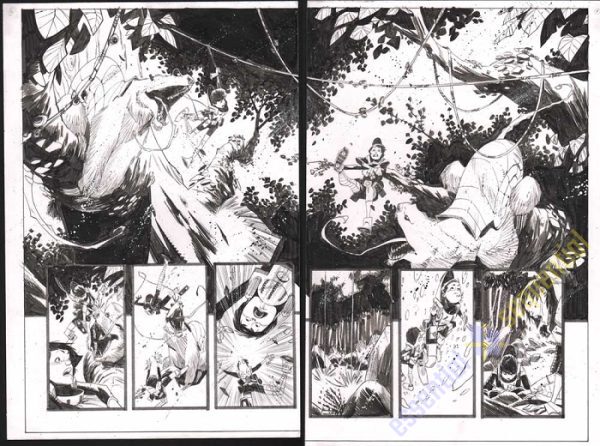 Black Science #8 p.06-7 by Matteo Scalera