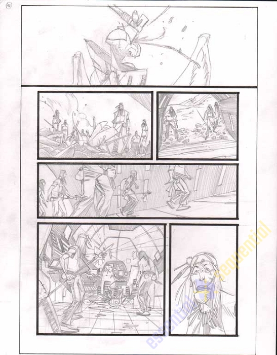 Black Science #8 p.16 by Matteo Scalera