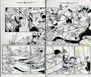 John Carter: The Gods of Mars #1 p.08-9 by Ramon Perez