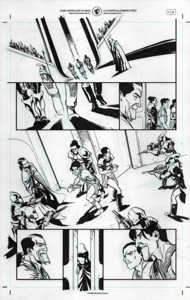 John Carter #1 p.18c by Ramon Perez – EssentialSequential.com-Explore ...