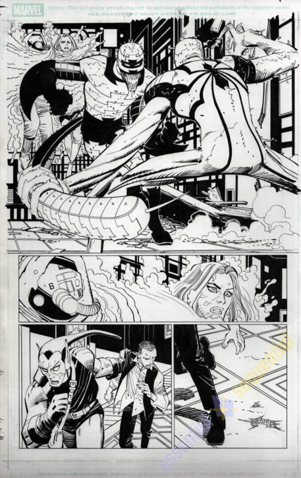 Amazing Spider-Man #573 p.08 by John Romita Jr. & Klaus Janson