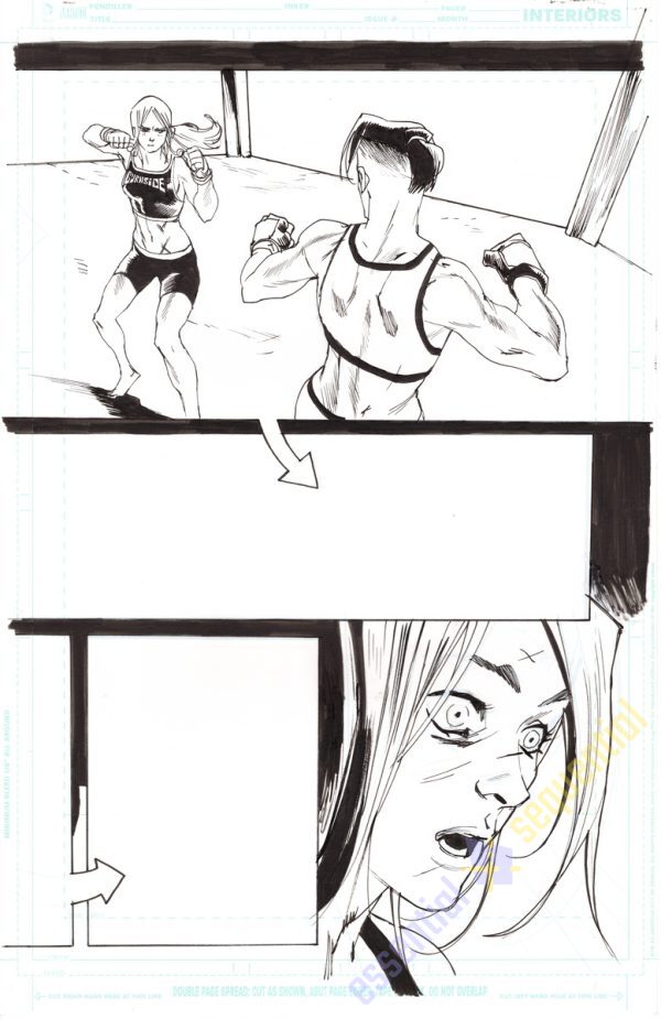 Batgirl #3 Page 4-5 by Rafael Albuquerque