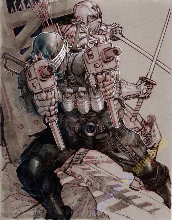 Snake Eyes & Storm Shadow by Eric Canete