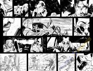 Dead Body Road #4 p.12-13 by Matteo Scalera