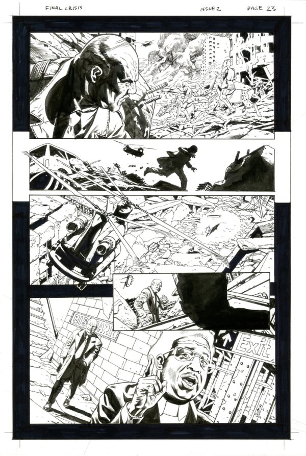 Final Crisis #2 p.23 by JG Jones