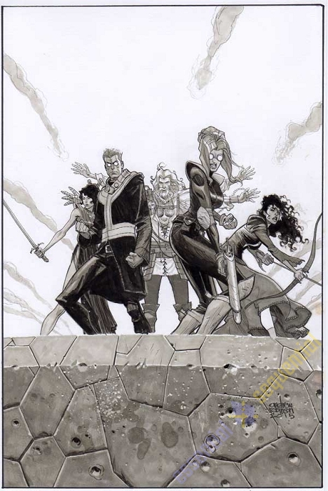 Secret Wars: Siege #1 Cover by Andrew Robinson