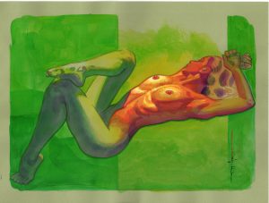 Nude Painting by Brian Stelfreeze