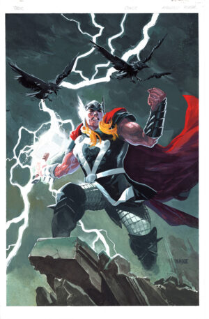 Thor #19 Cover by Mahmud Asrar