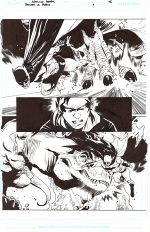 Batman v Robin #1 Page 18 by Mahmud Asrar