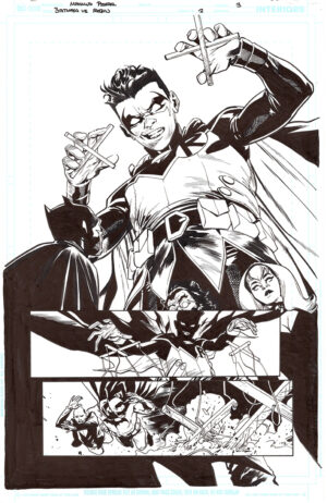 Batman v Robin #2 Page 33 by Mahmud Asrar