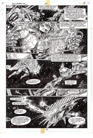 Guy Gardner: Warrior #35 Page 15 by Joyce Chin