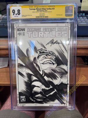 TMNT #1 Sketch Cover (Donnie) by Rafael Albuquerque