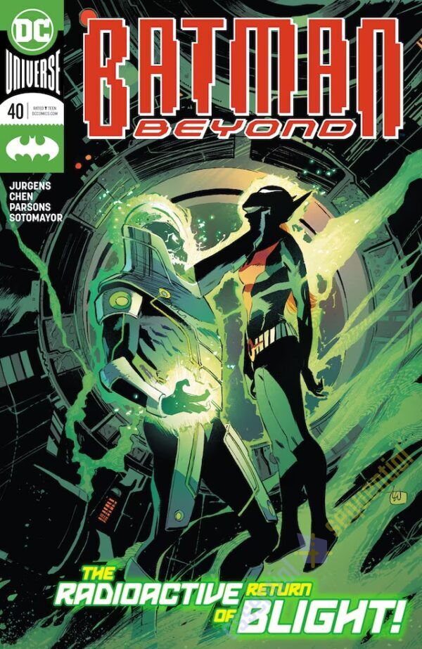 Batman Beyond #40 Cover by Lee Weeks - Image 2