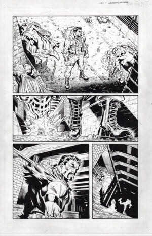 Amazing Spiderman #53 Page 10 by Wade von Grawbadger