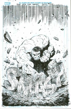 Hulk SFX Cover by Justin Mason