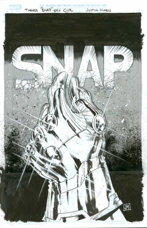 Thanos SFX Cover by Justin Mason