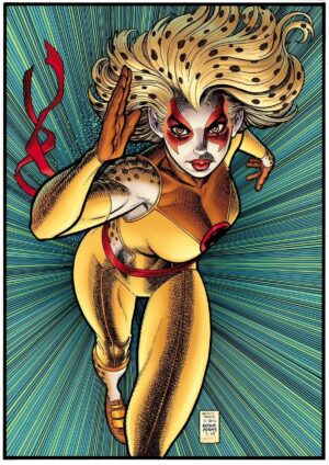 Thundercats: Cheetarah #1 Running Variant Comic by Arthur Adams