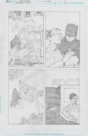 Batman: Audio Adventures #3 Page 3 by Anthony Marques