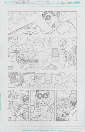 Batman: Audio Adventures #3 Page 6 by Anthony Marques