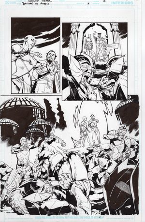 Batman v Robin #1 Page 3 by Mahmud Asrar