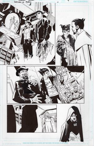 Batman v Robin #1 Page 4 by Mahmud Asrar