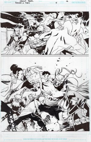 Batman v Robin #2 Page 14 by Mahmud Asrar