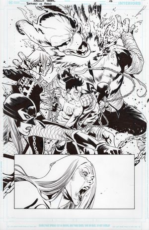 Batman v Robin #2 Page 16 by Mahmud Asrar