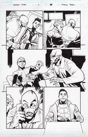 Uncanny X-Men Issue #1 Page 20 by Mahmud Asrar