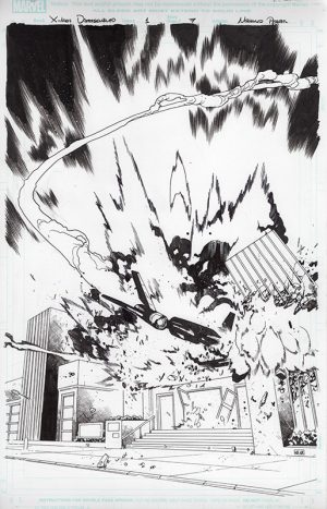 X-Men Disassembled Issue #1 Page 7 by Mahmud Asrar