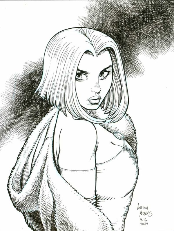 Emma Frost by Arthur Adams