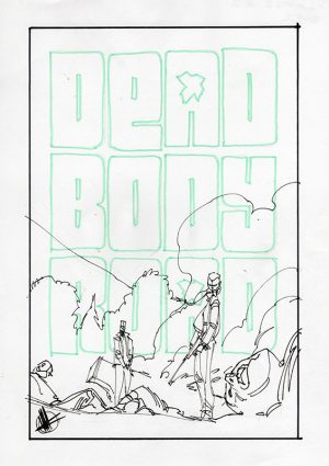 Dead Body Road Vol. 2 #2 Cover Prelim by Matteo Scalera