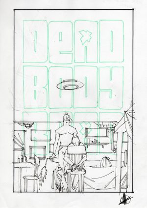 Dead Body Road Vol. 2 #5 Cover Prelim by Matteo Scalera