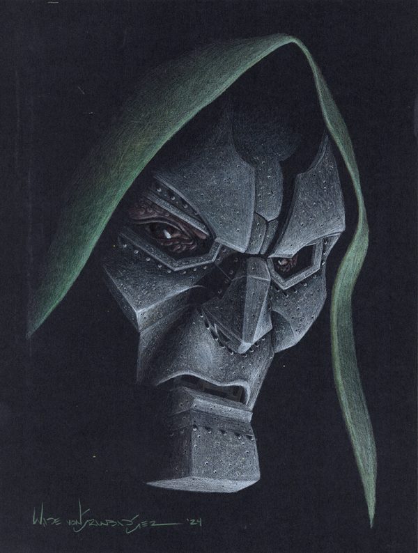 Dr. Doom by Wade von Grawbadger