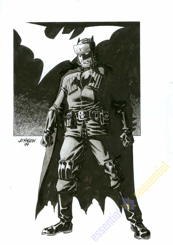 Red Son Batman by Dave Johnson