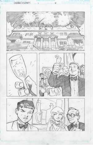 Green Hornet Issue 1 Page 6 by Anthony Marques