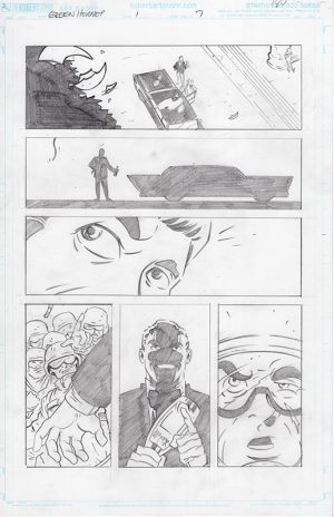 Green Hornet Issue 1 Page 7 by Anthony Marques