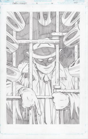 Green Hornet Issue 4 Page 6 by Anthony Marques