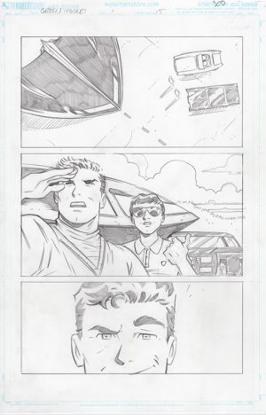 Green Hornet Issue 1 Page 15 by Anthony Marques